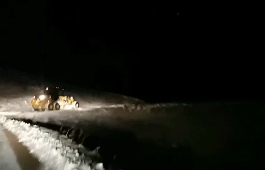 Yol kardan kapandı, ekipler Berfin bebek için seferber oldu