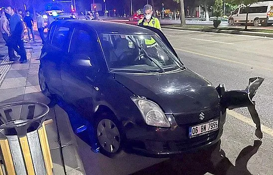 Zübeyde Hanım Caddesi'nde kaza