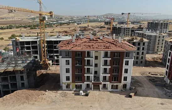 Cumhurbaşkanı Erdoğan temelini atmıştı, örnek daire tamamlandı