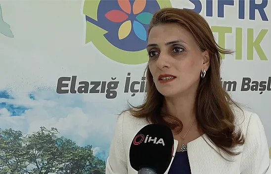 Elazığ'da 25 ton atık ekonomiye kazandırıldı