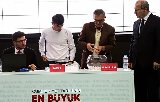 Elazığ'da 'İlk Evim, İlk İş Yerim Projesi' kuraları çekildi