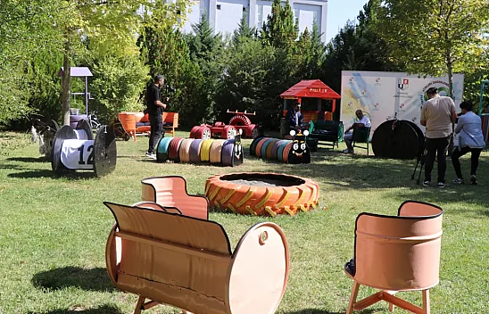 Elazığ Hipodromu'ndaki atıklar geri dönüşüm parkına dönüştürüldü