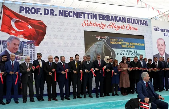Prof. Dr. Necmettin Erbakan Bulvarı açıldı