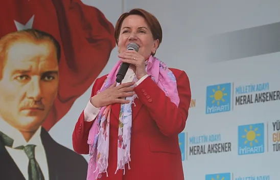 Meral Akşener'in Elazığ mitinginden görüntüler