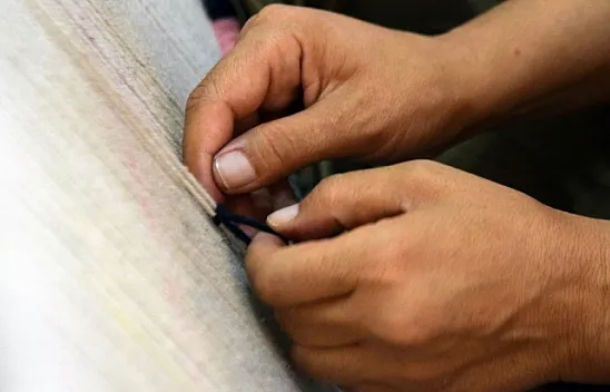 Cumhurbaşkanı Erdoğan için seccade işledi