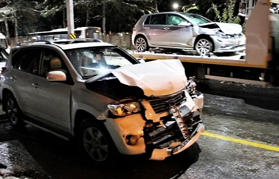 Elazığ'da 23 araç birbirine girdi