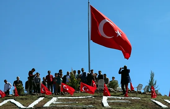 Zeytin Dalı Harekatı'na Türk bayraklı destek