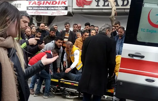 Elazığ Gazi Caddesi'nde kaza!