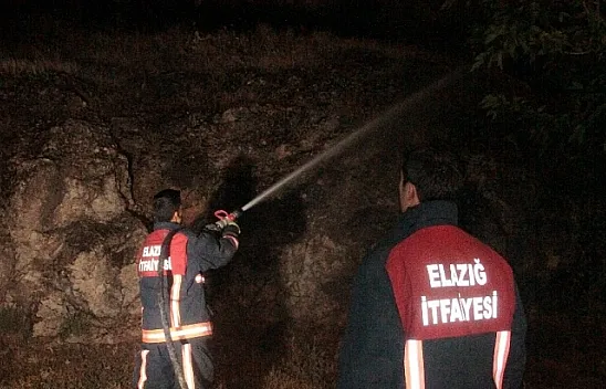 Havai fişekler yangına neden oldu