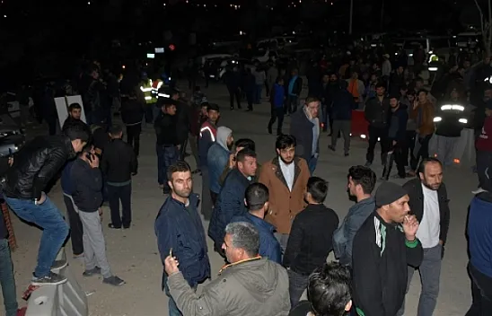 Şehir Hastanesi inşaatında yangın