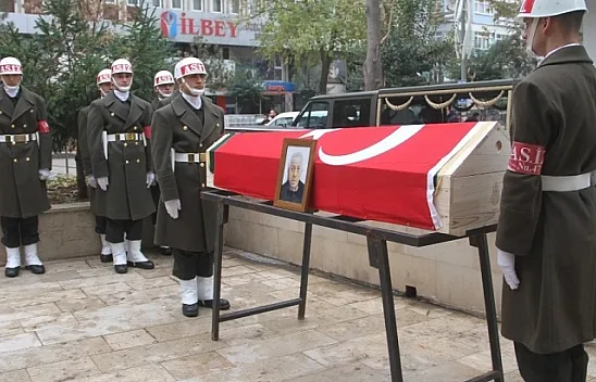 Vefat eden Kore gazisine son görev yerine getirildi