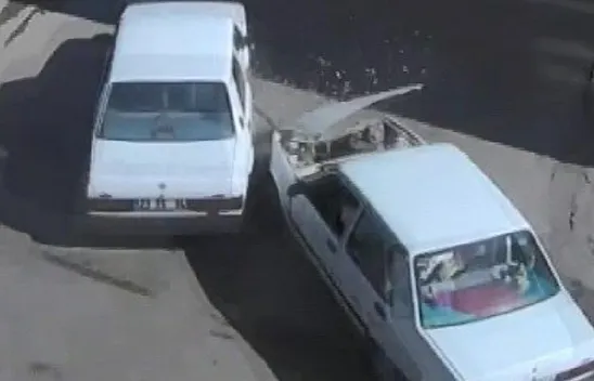 Kazalar kameraya yansıdı