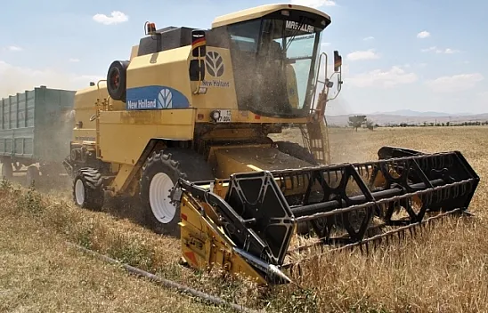 1 milyon dekar alanda hububat hasadı