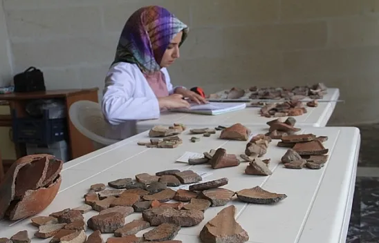 Harput kalesinde 5 yılda, 110 bin obje gün yüzüne çıktı