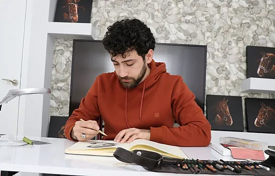 Konuşma güçlüğü yaşayan gencin dünyası resimle değişti