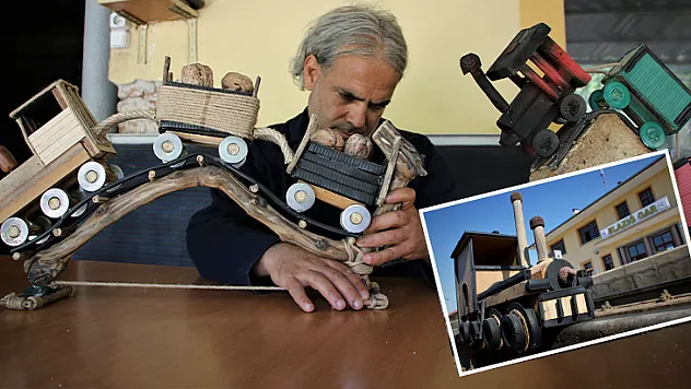 Atık malzemelerden sanat eserine