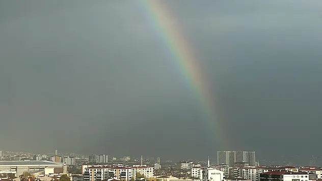 Elazığ'da gökkuşağı