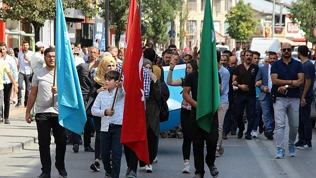 Sivas'ta 'Kerkük' yürüyüşü