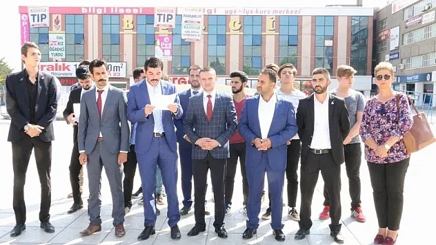 Alperen Ocaklarından Kerkük Protestosu