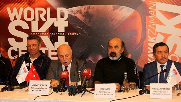 Erzurum'da Snowboard SBX Dünya Kupası heyecanı başlıyor