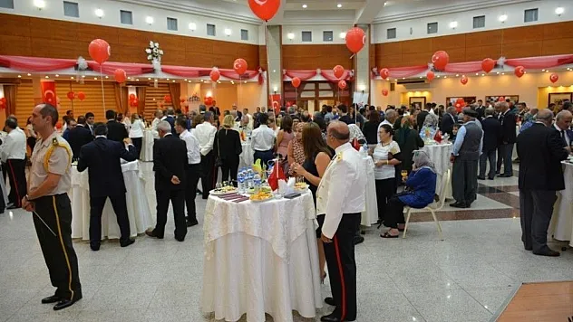 Malatya'da 30 Ağustos Zafer Bayramı resepsiyonu