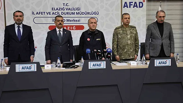 6 Şubat 'Asrın Felaketi' Elazığ'da anıldı