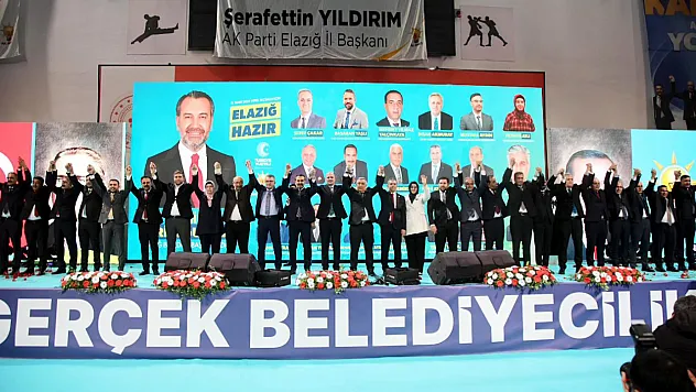 AK Parti'nin Elazığ adayları tanıtıldı