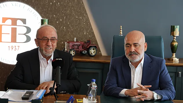 Bakanlar Elazığ Ticaret Borsası'nda