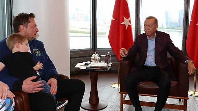 Cumhurbaşkanı Erdoğan, Elon Musk'ı kabul etti