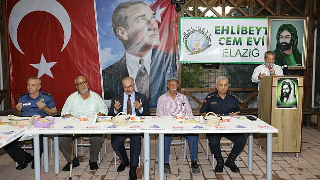 Ehlibeyt Cem Evi'nde iftar programı