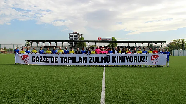 Elazığ amatöründen Gazze'ye destek