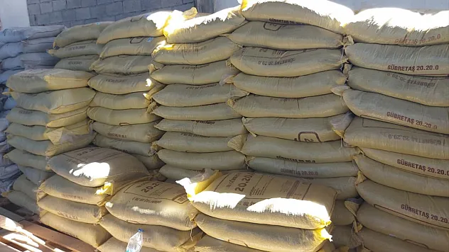 Elazığ'da sahte gübre operasyonu