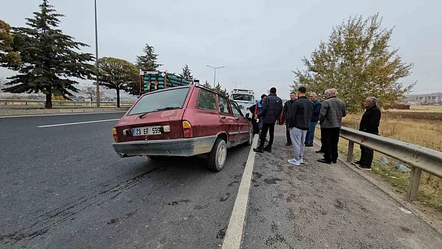 Elazığ'da trafik kazası!