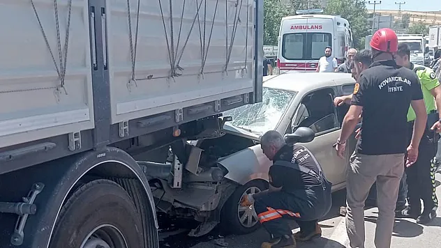 Elazığ'da trafik kazası