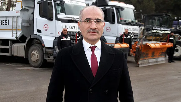 Elazığ İl Özel İdaresi karla mücadeleye hazır
