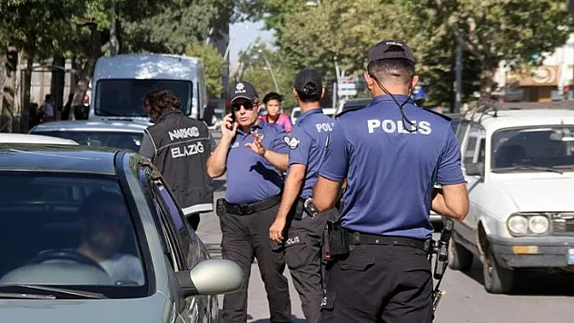 Elazığ polisinden asayiş uygulaması