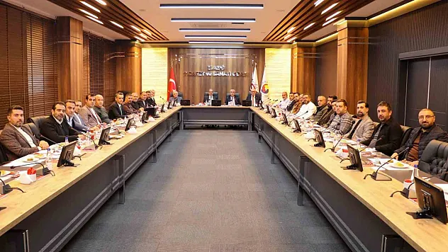 Elazığ TSO'da meclis toplantısı yapıldı