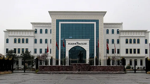 Elazığ Valiliği açıkladı!