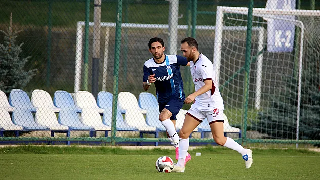 Elazığspor hazırlık maçında berabere kaldı