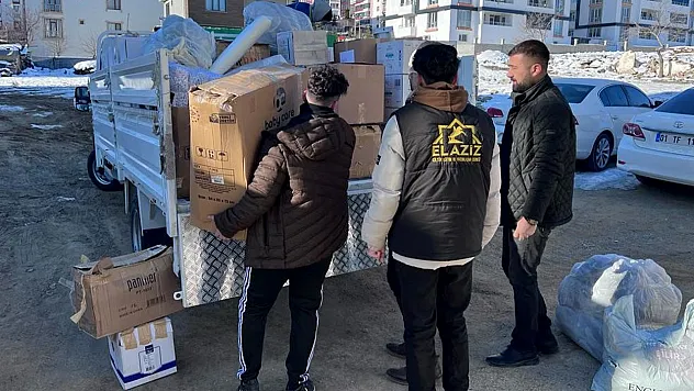 Elaziz-Der yardımlara devam ediyor