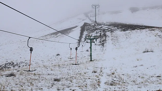Hazarbaba Kayak Tesisinde sezon açılamadı