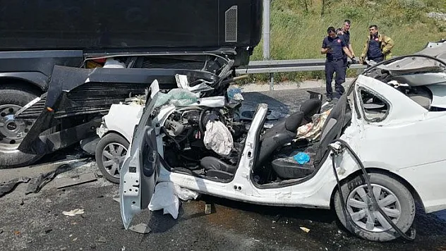 Kuzey Marmara Otoyolunda feci kaza!