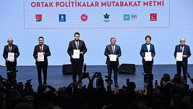 Millet İttifakı, Ortak Mutabakat Metni'ni açıkladı