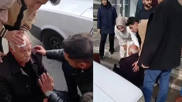 Otomobilin çarptığı yaşlı adam yaralandı