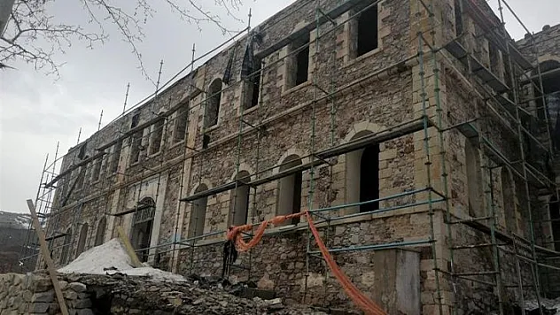 Tarihi Maden Hükümet Konağı restore ediliyor