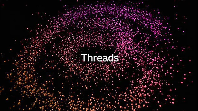 Threads uygulaması kullanımda