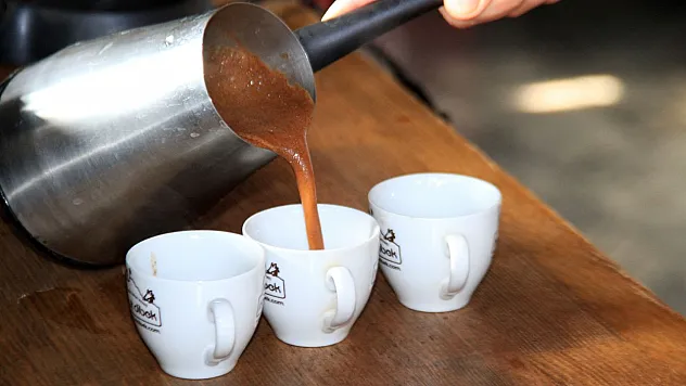 Ücretsiz kahve ikram edildi