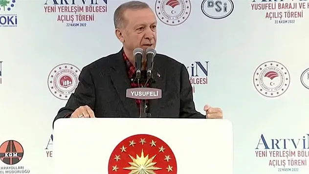 Yusufeli Barajı açıldı