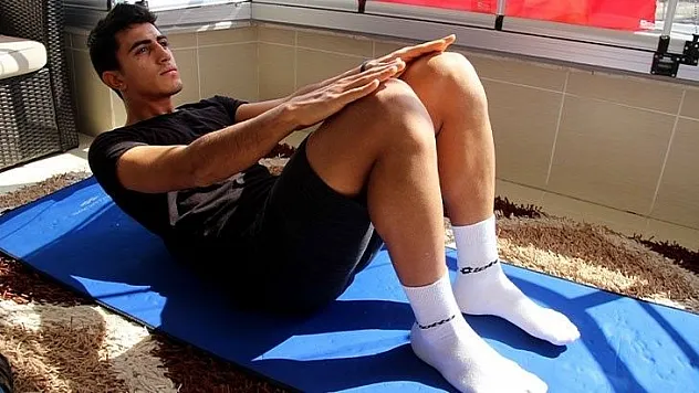 Elazığspor'un gençleri evde çalışıyor