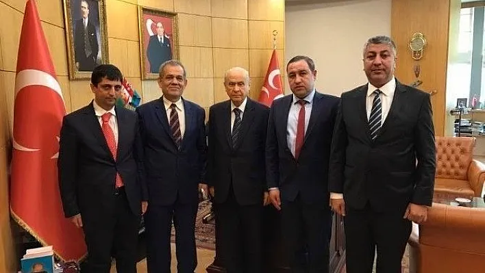 AGAD Başkanı İbrahim Aslan'dan MHP Genel Başkanı Devlet Bahçeli'ye ziyaret
